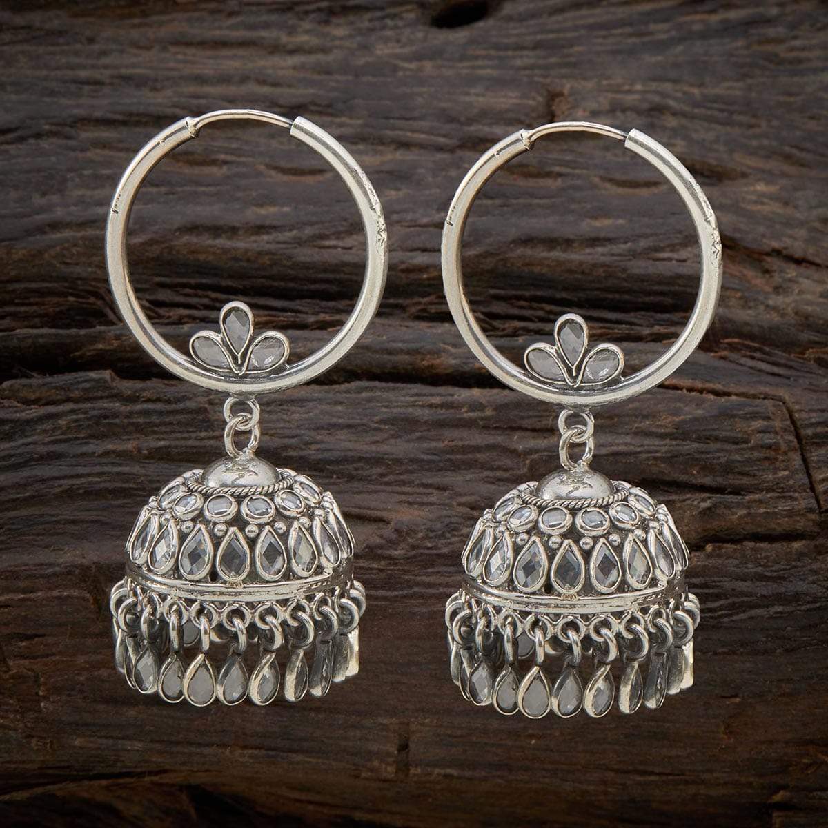Oxidized Silver Plated Light Weight Big Jhumka Jhumki Earrings Jewelry  Women DQGB - Etsy